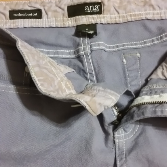 Ana violet vintage distressed look jeans - Picture 3 of 3